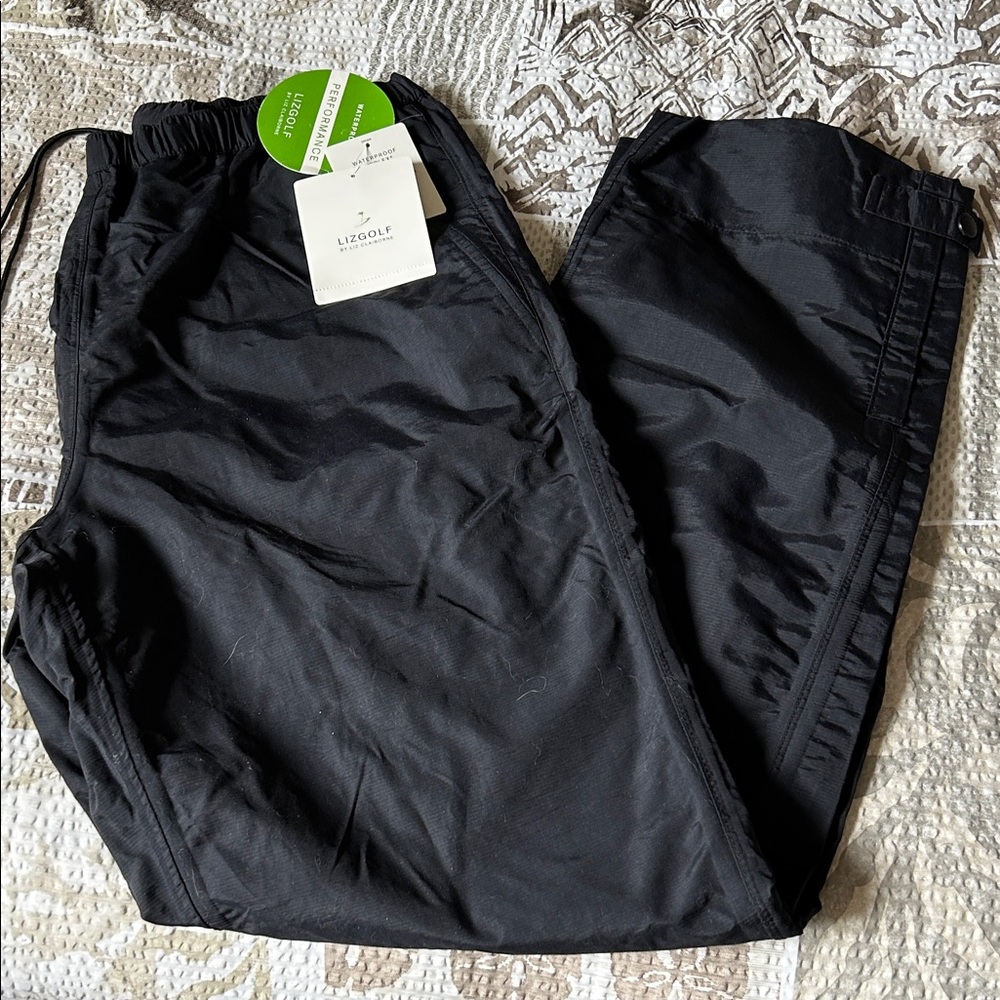 Liz Claiborne Women’s Black Golf ⛳️ waterproof pants